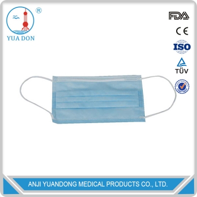 Disposable three layer mask